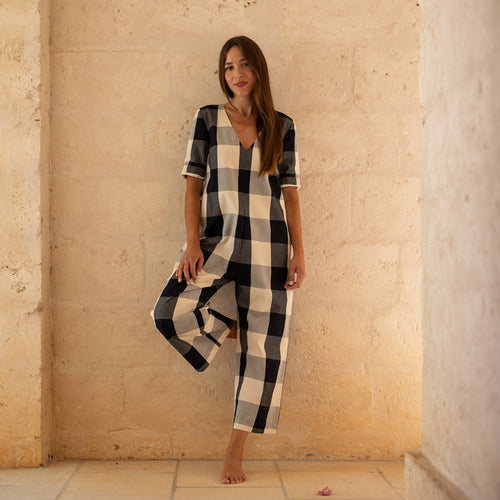 Marta Ferri x BE Jumpsuit Black&White