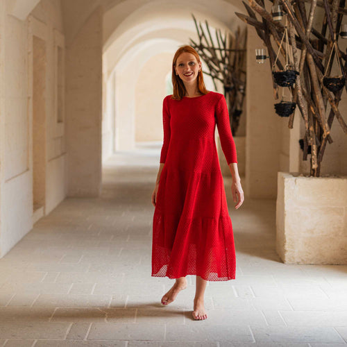 Maria Dress Red