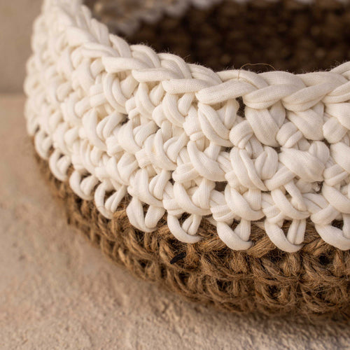 Cotton and Jute Basket