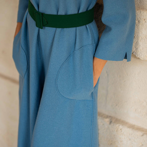 Teresa Jumpsuit in Sky Wool