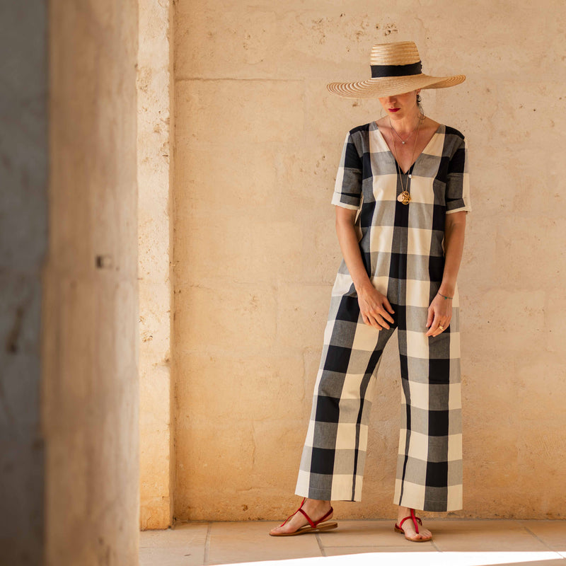 Marta Ferri x BE Jumpsuit Black&White