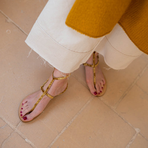 T SANDAL velvet