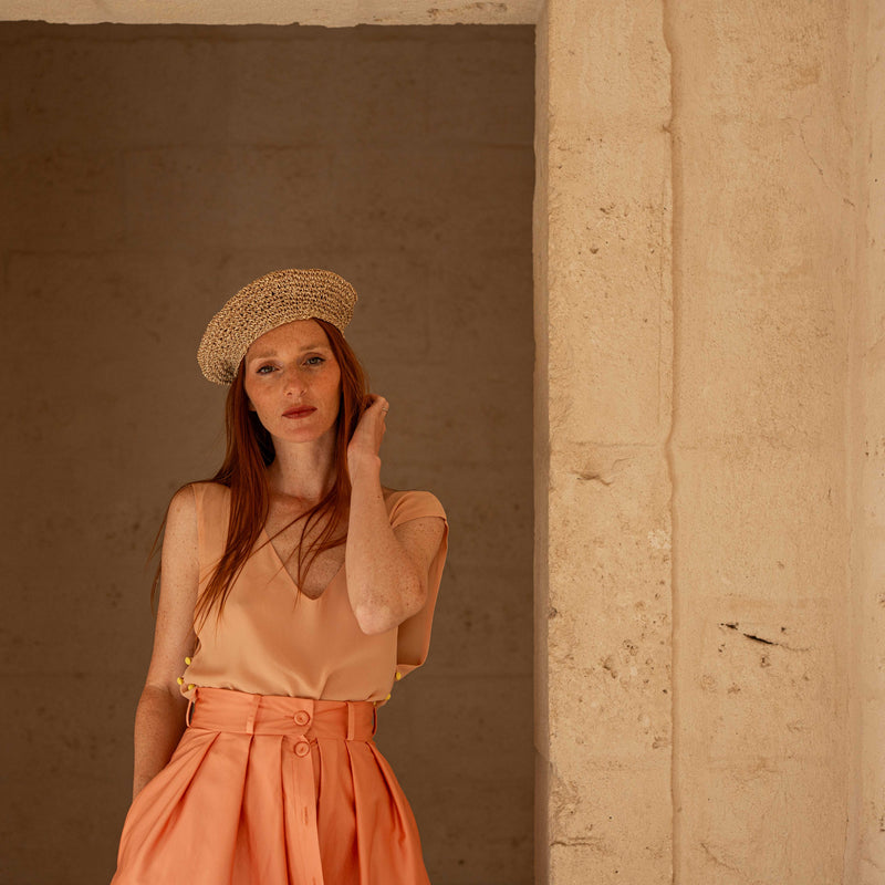 Marta Ferri x BE Massaia Skirt Nude