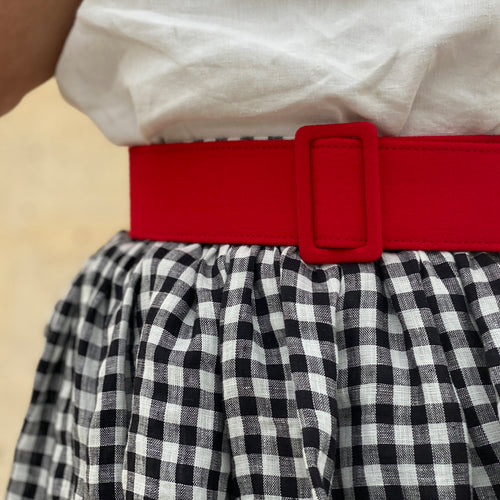 Marta Ferri x BE Crepe Belt Red