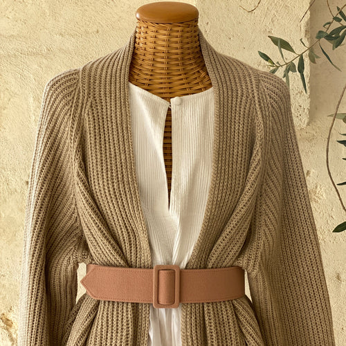 Marta Ferri x BE Crepe Belt Nude